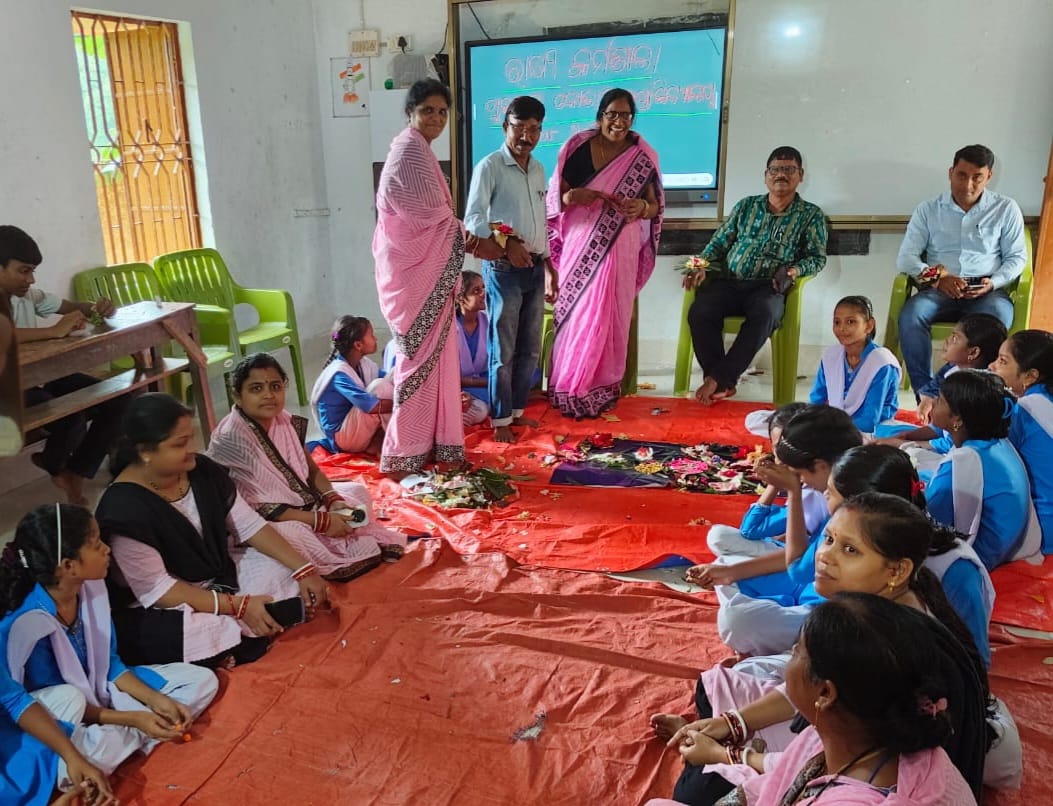 Rakhi celebration at PRAYOGSHALA school
